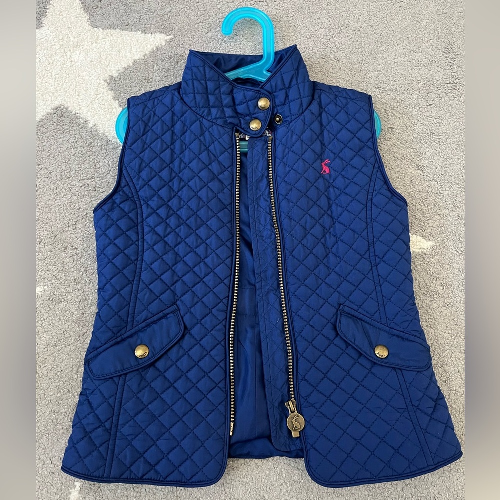 Girls Joules quilted Gilet (vest)
